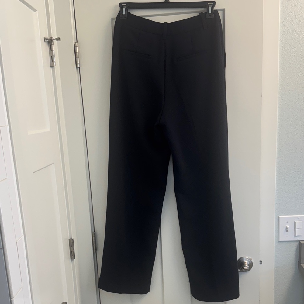 Aritzia Black Wide Leg Pants